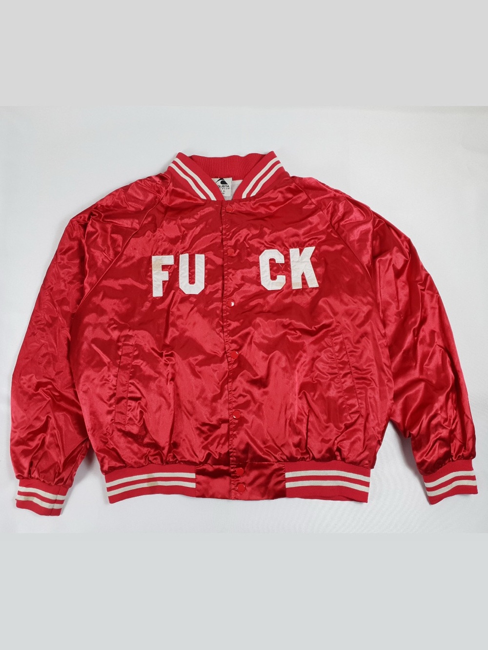 FTP F*CK Varsity Jacket Size XL Very Rare From 2015